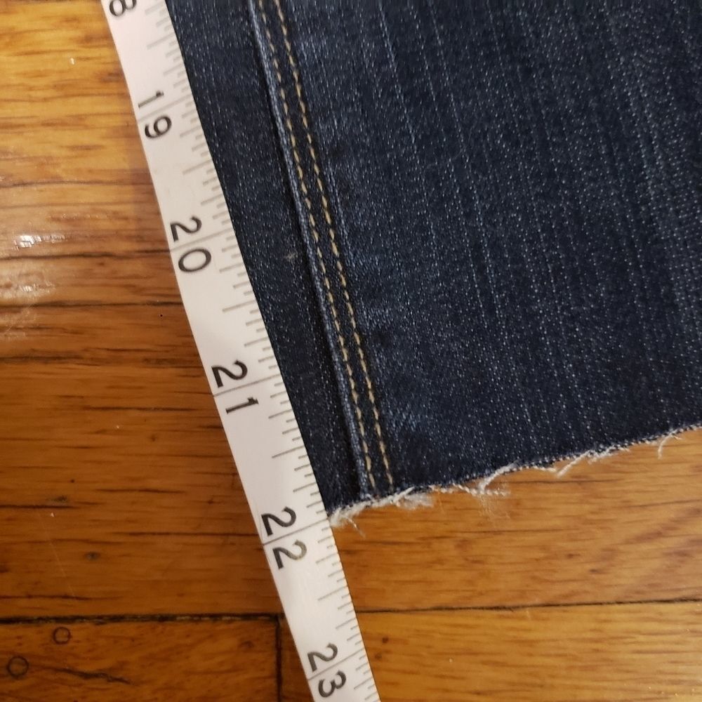 Chip and Pepper crop jeans cut off raw hem size 7 - Picture 7 of 11